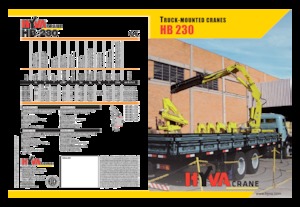 Macarale hidraulice de încărcare Hyva Crane HB 230