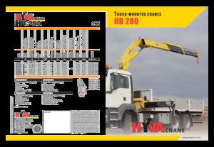Macarale hidraulice de încărcare Hyva Crane HB 280 E1