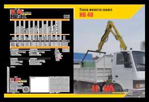 Macarale hidraulice de încărcare Hyva Crane HB 40
