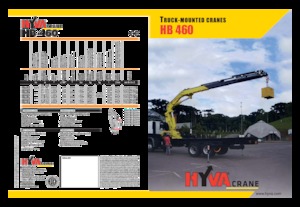 Macarale hidraulice de încărcare Hyva Crane HB 460 E2