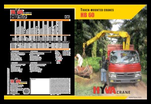 Macarale hidraulice de încărcare Hyva Crane HB 60 E1