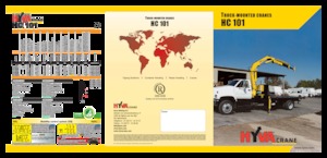 Macarale hidraulice de încărcare Hyva Crane HC 101X 