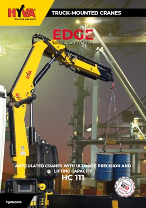 Macarale hidraulice de încărcare Hyva Crane HC 111 E3