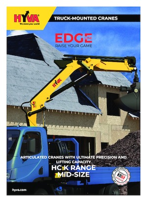 Macarale hidraulice de încărcare Hyva Crane HC 111K E3 