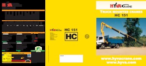 Macarale hidraulice de încărcare Hyva Crane HC 151X 