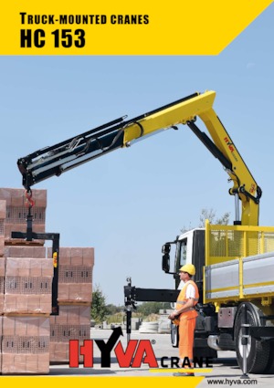 Macarale hidraulice de încărcare Hyva Crane HC 153 E6