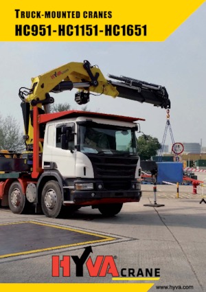 Macarale hidraulice de încărcare Hyva Crane HC 1151 J6 