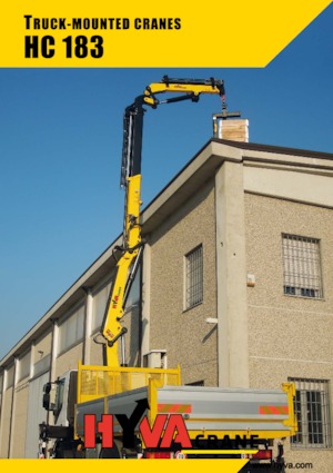Macarale hidraulice de încărcare Hyva Crane HC 183 E6