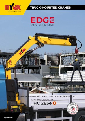 Macarale hidraulice de încărcare Hyva Crane HC 265e E6 