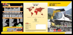 Macarale hidraulice de încărcare Hyva Crane HC 501X 