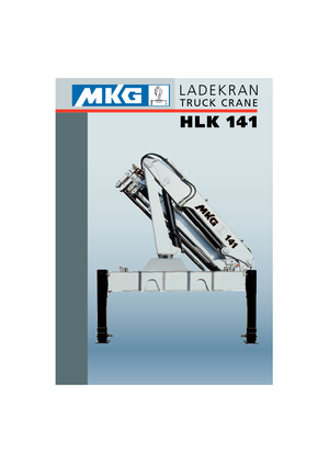 Macarale hidraulice de încărcare MKG HLK 141 a6