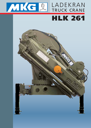 Macarale hidraulice de încărcare MKG HLK 261 a7 