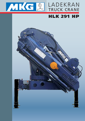 Macarale hidraulice de încărcare MKG HLK 291 HP a8 
