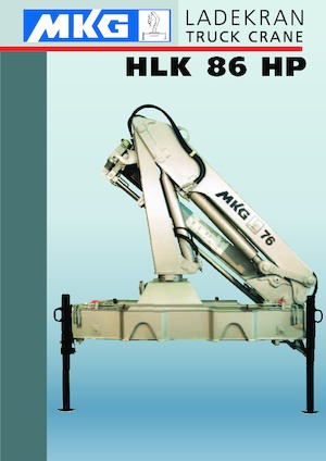 Macarale hidraulice de încărcare MKG HLK 86 HP a2