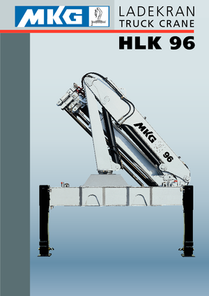 Macarale hidraulice de încărcare MKG HLK 96 a2 