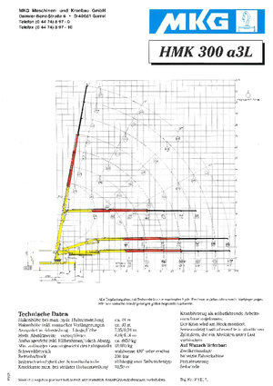 Macarale hidraulice de încărcare MKG HMK 300 a3 L E