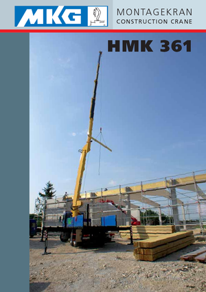 Macarale hidraulice de încărcare MKG HMK 361 a3 L
