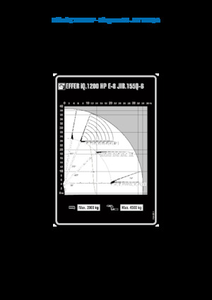 Macarale hidraulice de încărcare Effer IQ.1200 HP E8