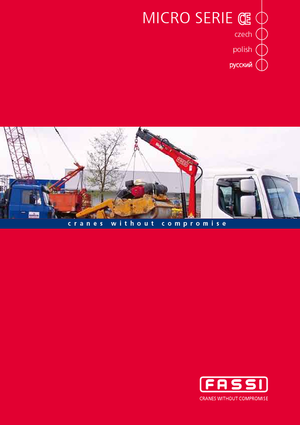 Macarale hidraulice de încărcare Fassi M 20 A 13 Teleskop