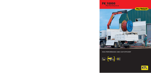 Macarale hidraulice de încărcare Palfinger PK 10000 C