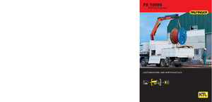Macarale hidraulice de încărcare Palfinger PK 10000 C