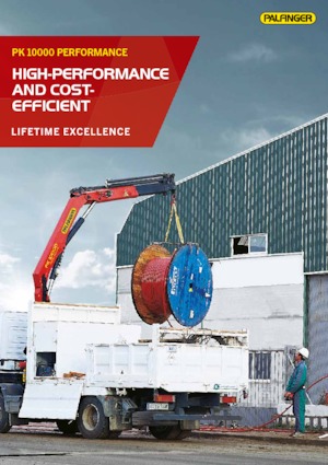 Macarale hidraulice de încărcare Palfinger PK 10000 B