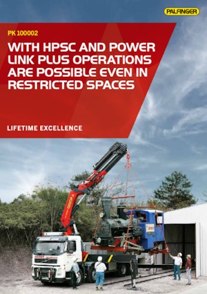Macarale hidraulice de încărcare Palfinger PK 100002 HPLS D