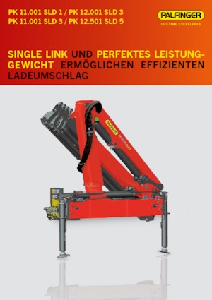 Macarale hidraulice de încărcare Palfinger PK 12.501 SLD 5 C