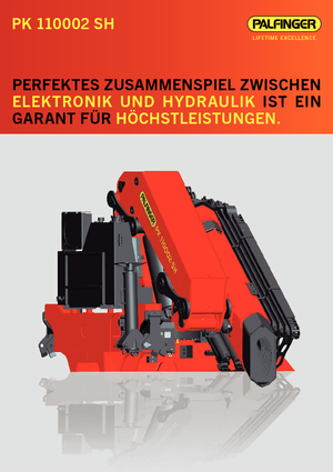 Macarale hidraulice de încărcare Palfinger PK 110002 SH H