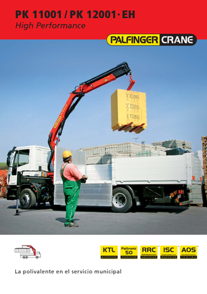 Macarale hidraulice de încărcare Palfinger PK 12001 EH C