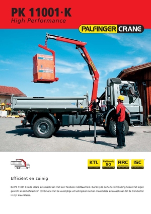 Macarale hidraulice de încărcare Palfinger PK 11001 K