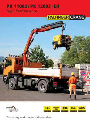 Macarale hidraulice de încărcare Palfinger PK 12002 EH D