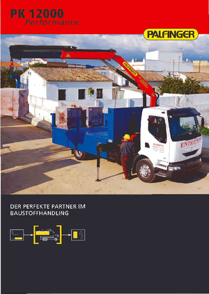 Macarale hidraulice de încărcare Palfinger PK 12000 B