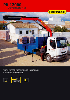 Macarale hidraulice de încărcare Palfinger PK 12000 B