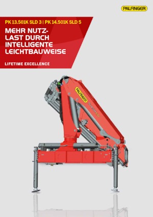 Macarale hidraulice de încărcare Palfinger PK 14.501K SLD 5