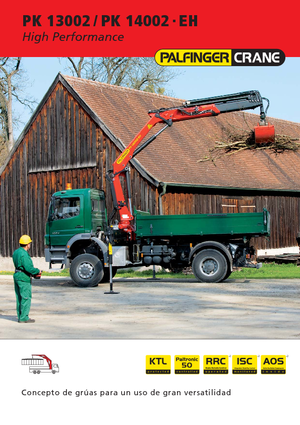 Macarale hidraulice de încărcare Palfinger PK 13002 E