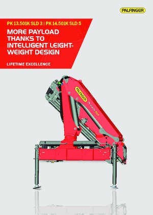 Macarale hidraulice de încărcare Palfinger PK 14.501K SLD 5