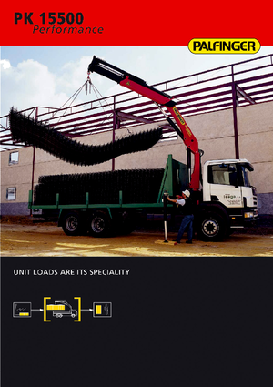 Macarale hidraulice de încărcare Palfinger PK 15500 C