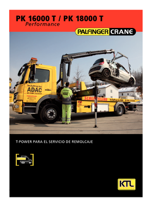 Macarale hidraulice de încărcare Palfinger PK 18000 TC  HPLS