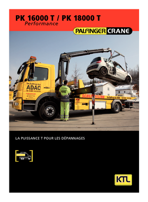 Macarale hidraulice de încărcare Palfinger PK 18000 TC  HPLS