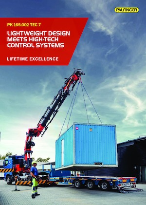 Macarale hidraulice de încărcare Palfinger PK 165.002 TEC 7 H 