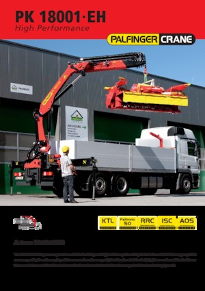 Macarale hidraulice de încărcare Palfinger PK 18.001 EH
