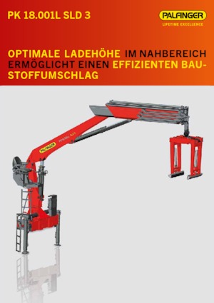 Macarale hidraulice de încărcare Palfinger PK 18.001L SLD 3