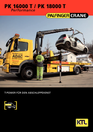 Macarale hidraulice de încărcare Palfinger PK 18000 TC  HPLS