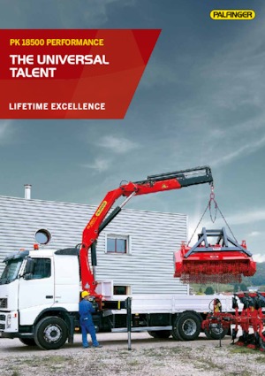 Macarale hidraulice de încărcare Palfinger PK 18500 C