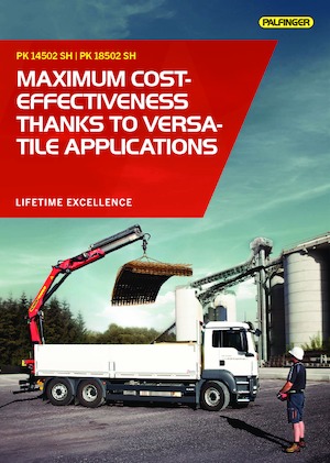Macarale hidraulice de încărcare Palfinger PK 18502 SH E
