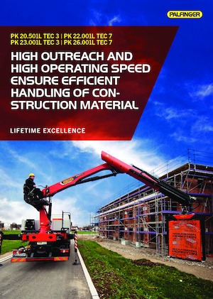 Macarale hidraulice de încărcare Palfinger PK 23.001L TEC 3 C