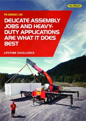 Macarale hidraulice de încărcare Palfinger PK 200002 L-SH G