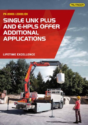 Macarale hidraulice de încărcare Palfinger PK 20001 D