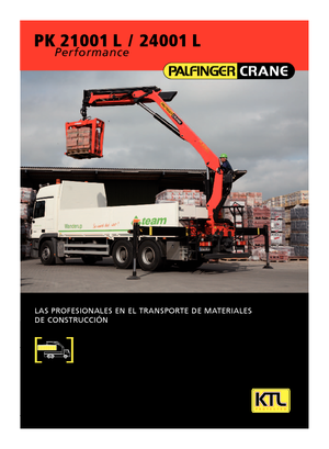 Macarale hidraulice de încărcare Palfinger PK 21001 LCH 4